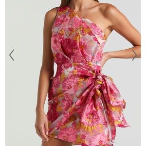 Showpo Brailey Mini One Shoulder Dress